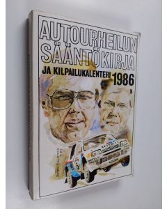 käytetty kirja Autourheilun sääntökirja ja kilpailukalenteri 1986