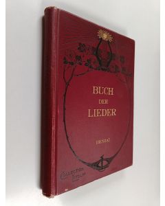 Kirjailijan Benda käytetty kirja Buch der lieder
