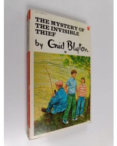 Kirjailijan Enid Blyton käytetty kirja The mystery of the invisible thief