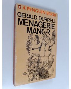 Kirjailijan Gerald Durrell käytetty kirja Menagerie manor