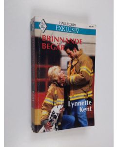 Kirjailijan Lynnette Kent käytetty kirja Brinnande begär