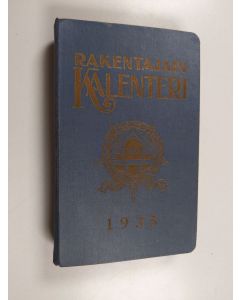 käytetty kirja Rakentajain kalenteri 1935