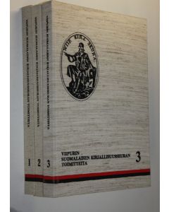 käytetty kirja Viipurin suomalaisen kirjallisuusseuran toimitteita 1-3