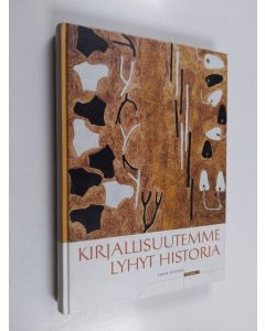 Kirjailijan Leena Kirstinä käytetty kirja Kirjallisuutemme lyhyt historia