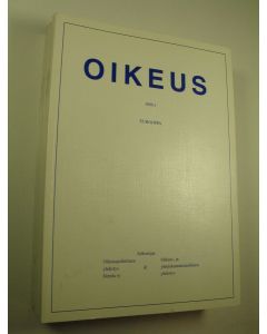 käytetty kirja Oikeus, 1-4/2006