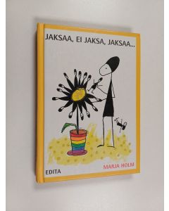 Kirjailijan Marja Holm käytetty kirja Jaksaa, ei jaksa, jaksaa