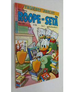 Kirjailijan Walt Disney käytetty kirja Roope-setä ro 367 3/2010