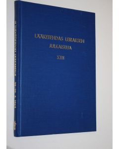 käytetty kirja Lääketehdas Leiraksen julkaisuja XIII : IX luentopäivät lääkäreille 28.-29.5.1965