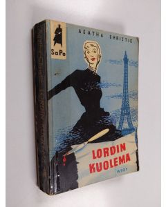 Kirjailijan Agatha Christie käytetty kirja Lordin kuolema