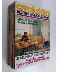 käytetty kirja Avotakka vuosikerta 1982 (1-12, sis. 8B)