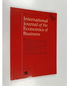 käytetty kirja International journal of the economics of business Vol. 7 number 1, February 2000