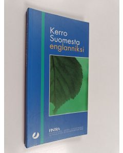 käytetty kirja Kerro Suomesta englanniksi