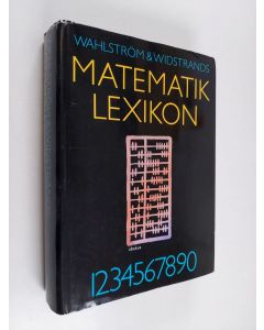 Kirjailijan Jan Thompson käytetty kirja Wahlström & Widstrands matematiklexikon