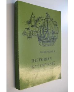 Kirjailijan Salme Vehvilä käytetty kirja Historian kysymyksiä tenttiä ja reaalikoetta varten : Suomen historia