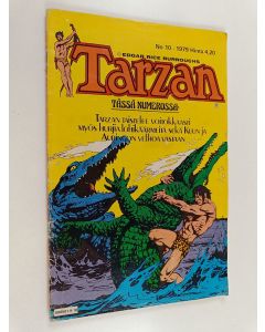 Kirjailijan Edgar Rice Burroughs käytetty teos Tarzan 10/1979