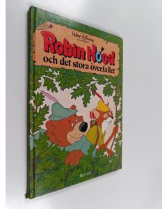 Kirjailijan Walt Disney käytetty kirja Robin Hood och det stora överfallet