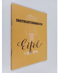 käytetty teos Instruktionsbuch Eifel 5/34