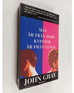 Kirjailijan John Gray käytetty kirja Män är från Mars kvinnor är från Venus