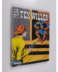 käytetty kirja Tex Willer 4/1981