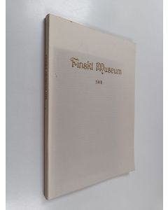 käytetty kirja Finskt Museum 1988