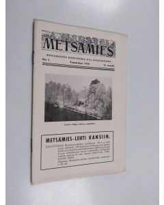 käytetty teos Metsämies 1/1934