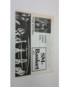 käytetty teos Sm-basket 4/1984