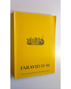 käytetty kirja Faravid 10/86: Pohjois-Suomen historiallisen yhdistyksen vuosikirja