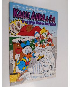 Kirjailijan Walt Disney käytetty teos Kalle Anka & C:o nr.2/1987