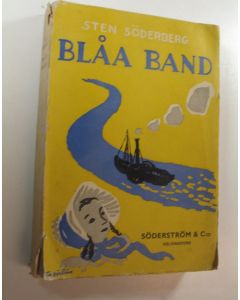 Kirjailijan Sten Söderberg käytetty kirja Blåa band
