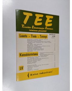 käytetty teos Tee 1975 : 2 : terveiden elämäntapojen edistämistoiminnan yhteislehti