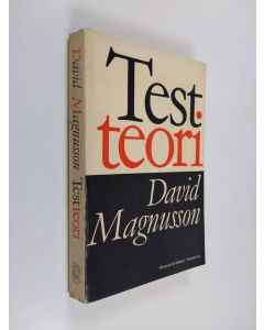 Kirjailijan David Magnusson käytetty kirja Testteori