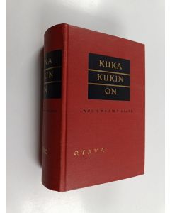 käytetty kirja Kuka kukin on