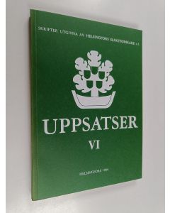 käytetty kirja Uppsatser VI