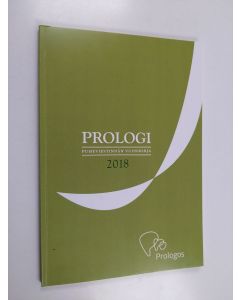 käytetty kirja Prologi : Puheviestinnän vuosikirja 2018