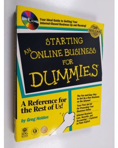 Kirjailijan Greg Holden käytetty kirja Starting An Online Business For Dummies? (+cd)