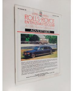 käytetty teos Rolls-Royce enthusiasts' club for Rolls-Royce and Bentley owners : August 1990