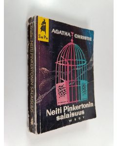 Kirjailijan Agatha Christie käytetty kirja Neiti Pinkertonin salaisuus
