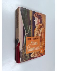 Kirjailijan Leo Tolstoi käytetty kirja Anna Karenina 3 (elokuvakuvilla kuvitettu)