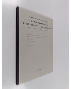 Kirjailijan Bertil Godenhielm käytetty kirja Meluperäisen kuulovaurioriskin arvioinnissa käytettävä impulssimelun mittausmenetelmä