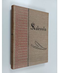 Kirjailijan Elias Lönnrot käytetty kirja Kalevala (1909)