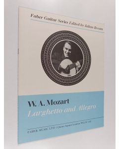 Kirjailijan Julian Bream käytetty teos W. A. Mozart Larghetto and allegro