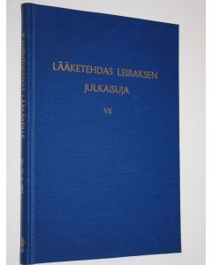 käytetty kirja Lääketehdas Leiraksen julkaisuja VII : V luentopäivät lääkäreille 26.-27.5.1961