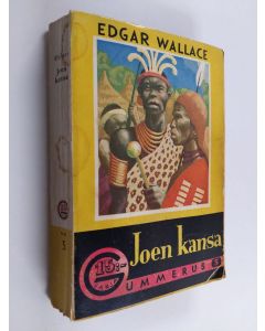 Kirjailijan Edgar Wallace käytetty kirja Joen kansa