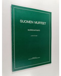 Kirjailijan Lauri Kettunen käytetty kirja Suomen murteet : Murrekartasto