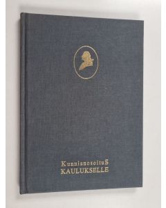 Kirjailijan Marja-Liisa Lehto käytetty kirja Kunnianosoitus kaulukselle