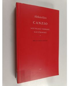 Kirjailijan Aleksis Kivi käytetty kirja Canzio