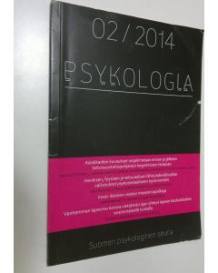 käytetty kirja Psykologia 2/2014 : tiedepoliittinen aikakauslehti