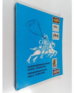 käytetty kirja Postimerkkikansio - koko maailma = Frimärksalbum - hela världen