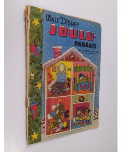 Kirjailijan Walt Disney käytetty teos Aku Ankka 12 C/1956 Jouluparaati