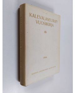 käytetty kirja Kalevalaseuran vuosikirja 46 : 1966